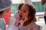 Prefeitura de Juazeiro leva programa ‘Um Sorriso do Tamanho do Brasil’ para crianças de escola no bairro Piranga