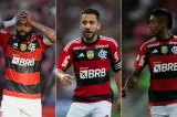 Flamengo: Após recuperação de trio de ataque, Gabi, Bruno Henrique e Everton Ribeiro viram as bolas da vez na segunda Data Fifa de Tite