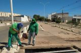 Prefeitura faz reparos e troca de placas do canal da Avenida Luiz Inácio Lula da Silva