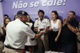 Prefeito Cleivynho pretigia inauguração da sala de acolhimento da Operação Maria da Penha pela Polícia Militar