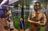 Um ano da morte de Pelé: sete mil pessoas passaram por mausoléu do Rei em Santos