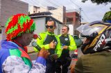 Prefeitura de Juazeiro realiza blitz educativa para um Carnaval seguro no trânsito