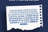 Prefeito Marcos Lobo anuncia reajuste de 4% para os professores efetivos