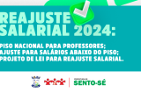 Prefeitura de Sento-Sé assegura pagamento do Piso Nacional do Magistério a todos os professores da rede municipal de educação Prefeitura de Sento-Sé assegura pagamento do Piso Nacional do Magistério a todos os professores da rede municipal de educação