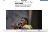 Imprensa internacional repercute operação da PF que prendeu aliados de Bolsonaro