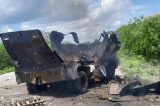 Assaltantes explodem carro forte no Sertão do Estado
