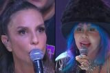 Baby do Brasil fala em previsão apocalíptica, e Ivete responde: “Deus está mandando um macetando”