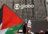 Árabes e Judeus pela Paz protestam em frente à Globo contra cobertura pró-Israel