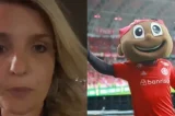 Repórter consegue medida protetiva contra mascote do Inter denunciado por importunação sexual