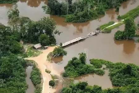 Polícia Federal destrói ponte de acesso à terra indígena no Pará