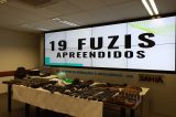 Ações das forças de segurança resultam na apreensão de fuzil, granada, submetralhadora e pistolas em Salvador Ações das forças de segurança resultam na apreensão de fuzil, granada, submetralhadora e pistolas em Salvador