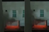 Esposa de PM descobre traição e incendeia carro em motel na Bahia Esposa de PM descobre traição e incendeia carro em motel na Bahia