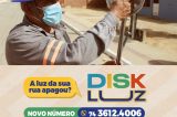 Prefeitura de Juazeiro informa alteração no número do Disk Luz Prefeitura de Juazeiro informa alteração no número do Disk Luz