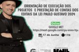 Prefeitura de Sento-Sé realiza live sobre execução e prestação de contas dos projetos culturais de festejos juninos selecionados através da Lei Paulo Gustavo