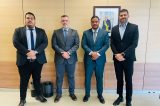 Vereador Hitallo Marcelino cumpre agenda em Brasília, em importante reunião no Ministério da Integração e Desenvolvimento Regional.