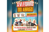 Tudo pronto para o Forró do Abrigo