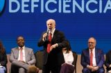 Lula cita alerta de Janja e decide ler discurso em evento sobre pessoas com deficiência