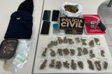 Polícia Civil desmonta esquema de “delivery” de maconha e skunk em apartamento alugado