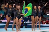 Olimpíadas: ginastas do Brasil comemoram bronze por equipe com muita emoção, alegria e alívio