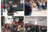 APLB Sindicato em Juazeiro realiza assembleia, caminhada e trabalhadores em educação paralisado atividades por mais 48h