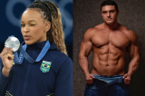 Medalhista de prata, Rebeca Andrade terminou namoro com fisiculturista meses antes das Olimpíadas de Paris