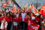 Elmar participa da campanha de candidato do PT em cidade da Bahia onde União Brasil tem concorrente