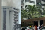 Homem morre após incêndio em apartamento em Boa Viagem, na Zona Sul do Recife