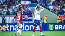 Com falha de Marcos Felipe, Bahia perde para o São Paulo e é vaiado na Fonte Nova