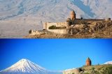 O Monte Ararat e seu vulção adormecido