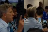 Renato Gaúcho proíbe que jogadores falem com jornalistas após vitória do Grêmio contra o São Paulo; veja vídeo