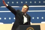 Elon Musk faz gesto semelhante à saudação nazista (vídeo)