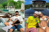 Enquanto não se muda para Santos, Neymar segue em mansão vizinha de Virginia e outros famosos