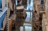 Vazamento de água atinge acervo do Laboratório de História e Memória da UFPE