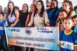 Lagoa Grande: Escola Professora Palmira de Souza realiza Aula Inaugural do primeiro ano letivo do Ensino de  Tempo Integral da rede municipal