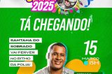 Casa Nova se prepara para o Carna Jegue 2025 com Xexéu e grande festa em Santana do Sobrado neste sábado (15) Casa Nova se prepara para o Carna Jegue 2025 com Xexéu e grande festa em Santana do Sobrado neste sábado (15)