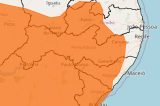 Inmet prevê chuvas intensas para mais de 120 municípios do estado Inmet prevê chuvas intensas para mais de 120 municípios do estado