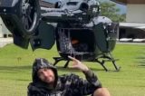 Com certificado vencido, helicóptero de luxo de Neymar Jr. é impedido de viajar