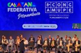 Governadora vaiada em congresso da Amupe