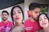 Namorada de Belo se declara ao personal trainer: ‘Três anos juntos, te amo!’