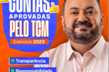 Tribunal de Contas aprova contas do prefeito Cleivynho Sampaio referente ao exercício de 2023