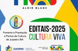 Encerram nesta terça-feira, 6, as inscrições para os editais da Política Nacional Aldir Blanc de Fomento à Cultura em Juazeiro