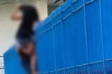 Aluna fica presa em grade por horas após invadir piscina de escola