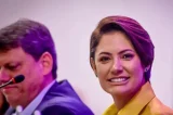 Tarcísio descarta colocar Michelle Bolsonaro na chapa presidencial