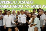 Jerônimo entrega equipamentos nas áreas de saúde e segurança pública em Vitória da Conquista