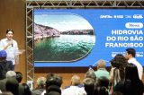 Silvinho anuncia nova hidrovia