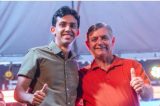 Vereador Jorge Lobo Filho felicita o pai em data comemorativa