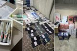 PF apreende canetas emagrecedoras, celulares e anabolizantes contrabandeados vendidos nas redes