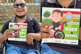 “Diário de Rafael” conta trajetória de superação de jovem baiano com paralisia cerebral
