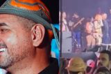 Prefeito de Serrita desafia ordem judicial e sobe ao palco em show de Joelma