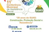 11ª Conferência Municipal de Assistência Social de Sento Sé acontece nesta quinta (31)